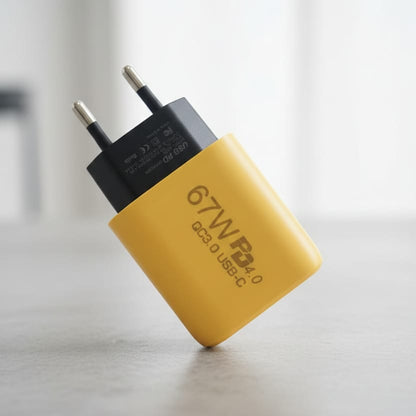 67W Pd 4.0 Qc3.0 Usb-C Fast Charger – High-Speed Charging Adapter With Compact And Durable Design